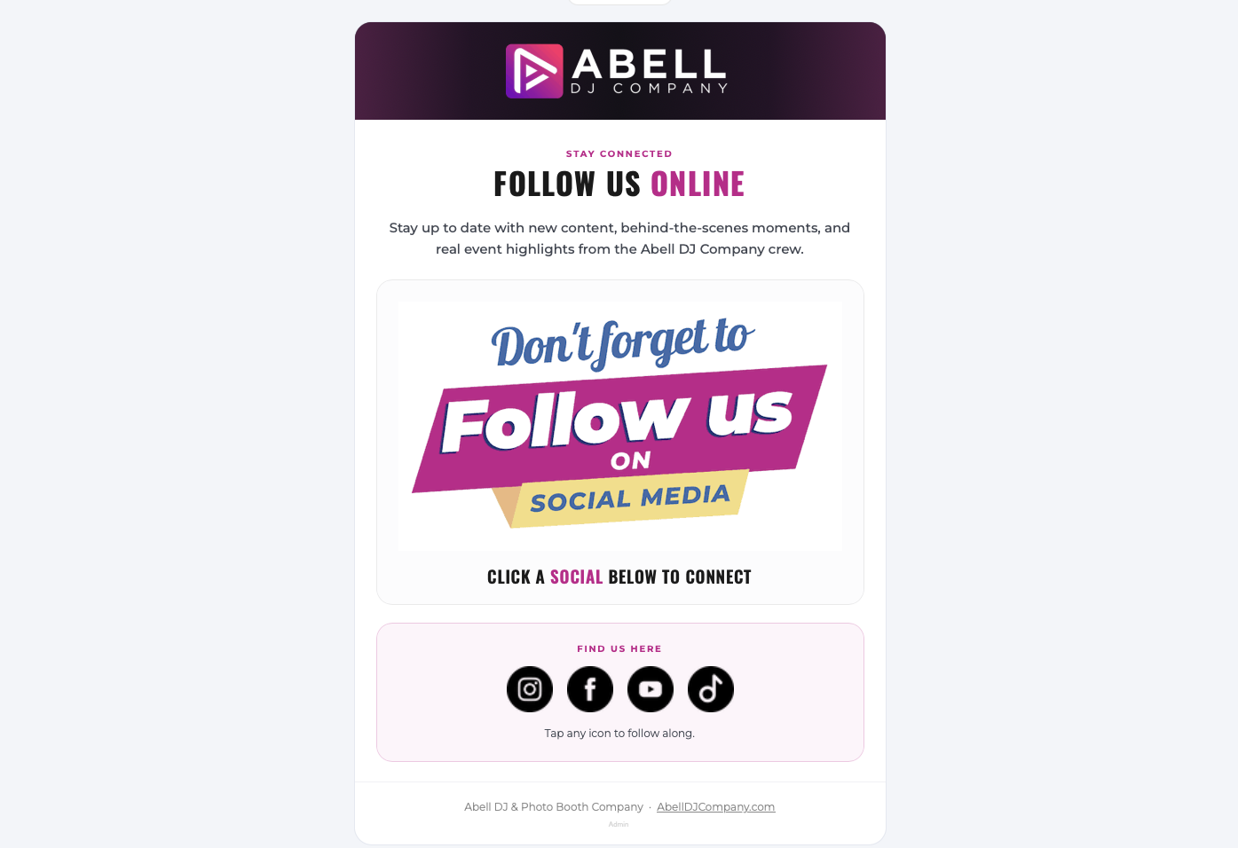 DJ Event Planner Advanced Email Template Pack screenshot 4