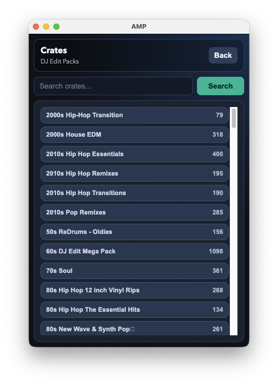 AMP Music Pro (Music Pool) screenshot 3